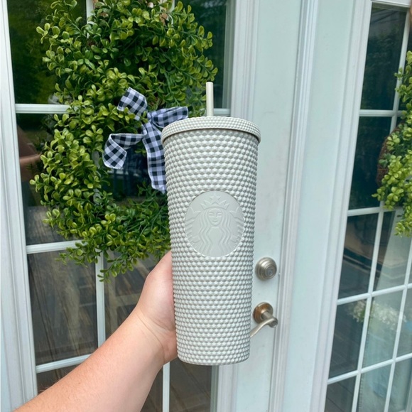 Starbucks Overseas Matte Gray Studded